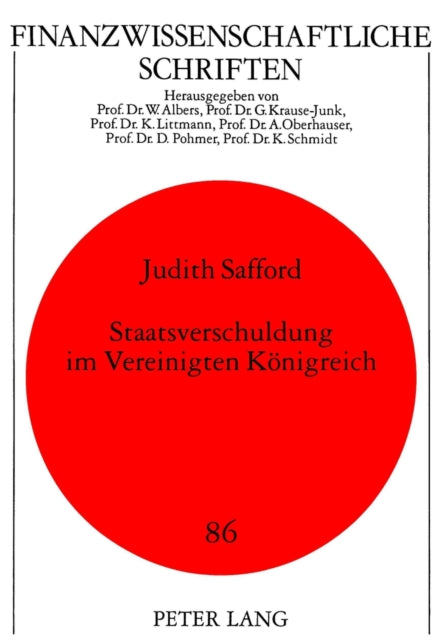 Book cover of: Staatsverschuldung im Vereinigten Koenigreich