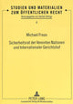 Book cover of: Sicherheitsrat der Vereinten Nationen und Internationaler Gerichtshof