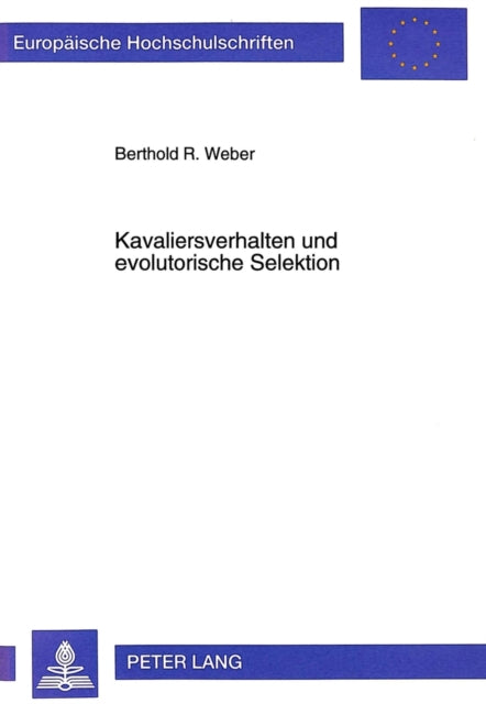 Book cover of: Kavaliersverhalten Und Evolutorische Selektion