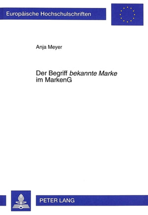 Der Begriff «Bekannte Marke» Im Markeng