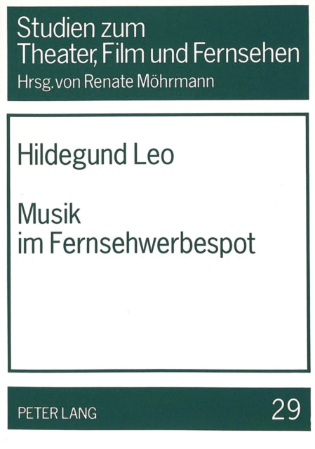 Book cover of: Musik im Fernsehwerbespot