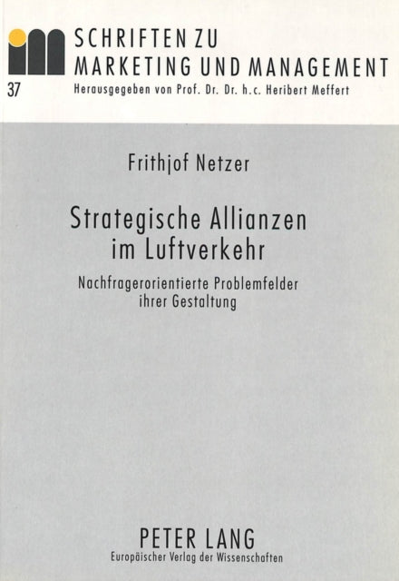 Book cover of: Strategische Allianzen im Luftverkehr