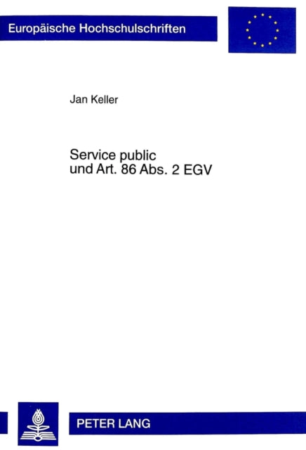 Book cover of: Service Public Und Art. 86 Abs. 2 Egv