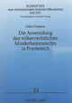 Book cover of: Die Anwendung des voelkerrechtlichen Minderheitenrechts in Frankreich. By: Gilles Despeux