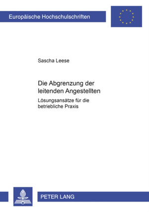 Die Abgrenzung Der Leitenden Angestellten