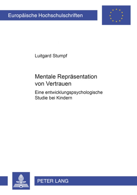Book cover of: Mentale Repraesentation von Vertrauen