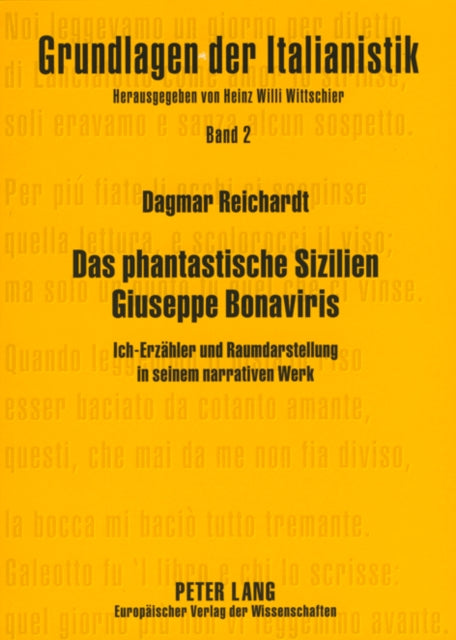 Book cover of: Das phantastische Sizilien Giuseppe Bonaviris