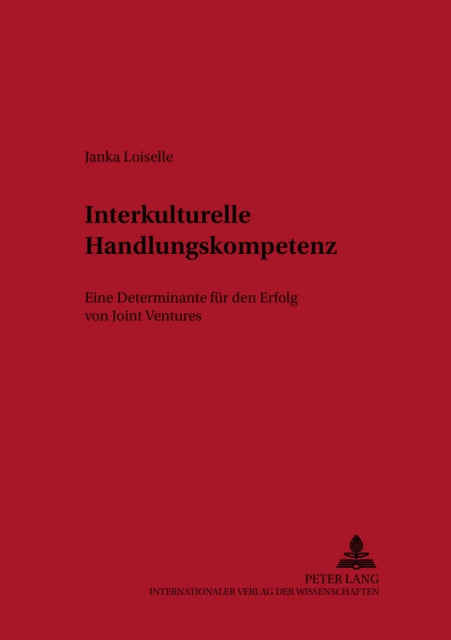 Book cover of: Interkulturelle Handlungskompetenz