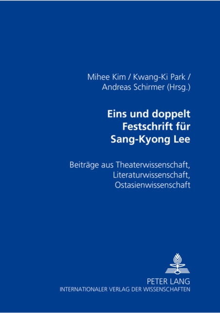 Book cover of: Eins und doppelt- Festschrift fuer Sang-Kyong Lee