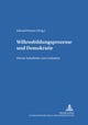 Book cover of: Willensbildungsprozesse und Demokratie