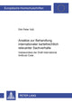 Book cover of: Ansaetze Zur Behandlung Internationaler Kartellrechtlich Relevanter Sachverhalte
