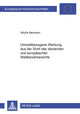Book cover of: Umweltbezogene Werbung aus der Sicht des deutschen und europaeischen Wettbewerbsrechts. By: Sibylle Baumann