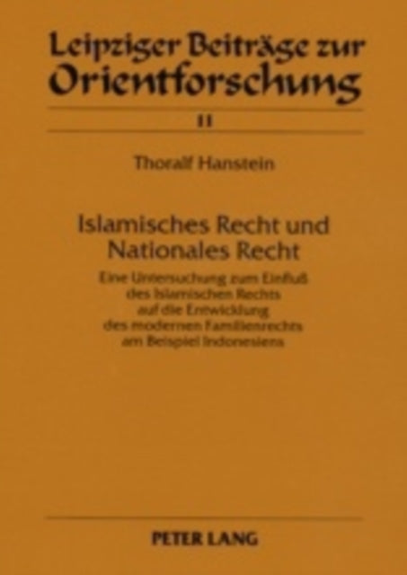 Book cover of: Islamisches Recht Und Nationales Recht- Teil 1 / Teil 2