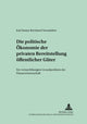 Book cover of: Die Politische Oekonomie Der Privaten Bereitstellung Oeffentlicher Gueter
