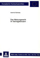 Book cover of: Das Weisungsrecht im Vertragskonzern