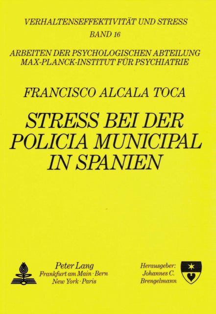 Book cover of: Stre bei der Policia Municipal in Spanien