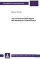 Book cover of: Der konzernbilanzielle Begriff des assoziierten Unternehmens