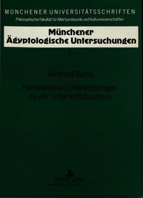 Book cover of: Komparative Untersuchungen zu vier Unterweltsbuechern