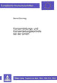 Book cover of: Konzernbildungs- und Konzernleitungskontrolle bei der GmbH