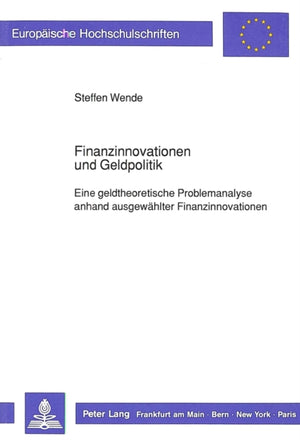 Finanzinnovationen und Geldpolitik