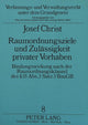 Book cover of: Raumordnungsziele und Zulaessigkeit privater Vorhaben
