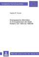 Book cover of: Andragogische Aktivitaeten im Einzugsbereich der Stadt Koblenz von 1800 bis 1985/86