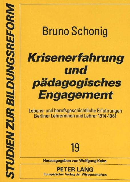 Book cover of: Krisenerfahrung und paedagogisches Engagement