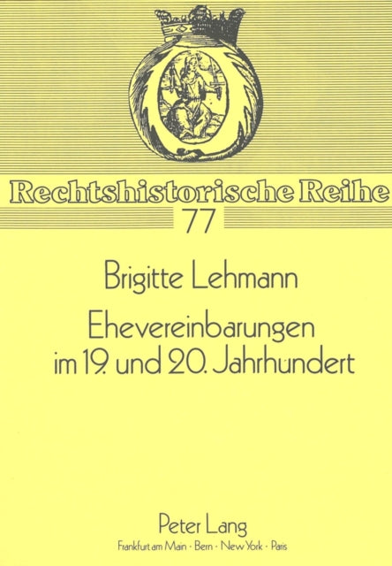 Book cover of: Ehevereinbarungen im 19. und 20. Jahrhundert