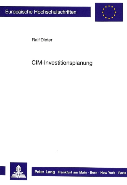 Book cover of: CIM-Investitionsplanung