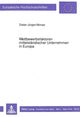 Book cover of: Wettbewerbsfaktoren mittelstaendischer Unternehmen in Europa