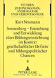 Book cover of: Sonnenberg - Entstehung und Entwicklung einer Bildungseinrichtung im Kontext gesellschaftlicher Defizite und bildungspolitischer Chancen