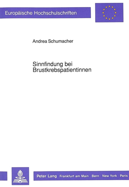 Book cover of: Sinnfindung Bei Brustkrebspatientinnen