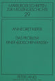 Book cover of: Das Problem einer «juedischen Rasse»