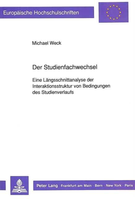 Book cover of: Der Studienfachwechsel