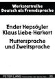 Book cover of: Muttersprache und Zweitsprache