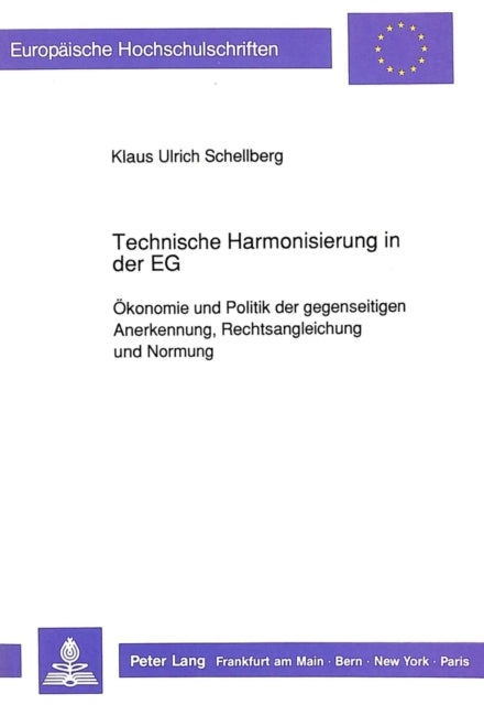 Book cover of: Technische Harmonisierung in der EG