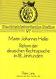 Book cover of: Reform der deutschen Rechtssprache im 18. Jahrhundert