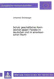 Book cover of: Schutz geschaeftlicher Kennzeichen gegen Parodie im deutschen und im amerikanischen Recht