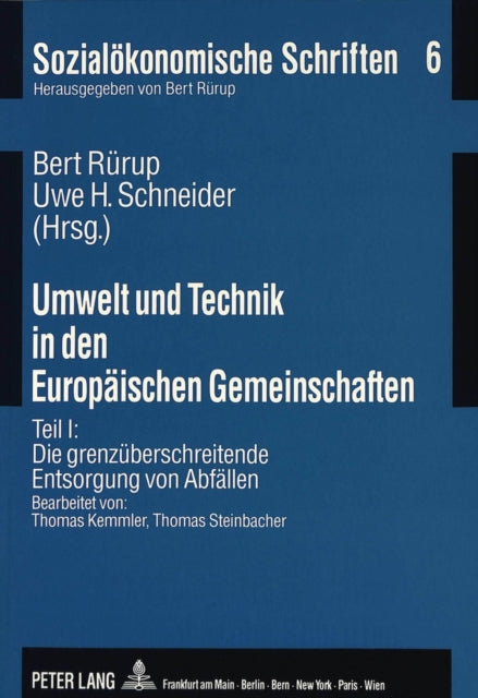 Book cover of: Umwelt und Technik in den Europaeischen Gemeinschaften