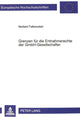 Book cover of: Grenzen fuer die Entnahmerechte der GmbH-Gesellschafter