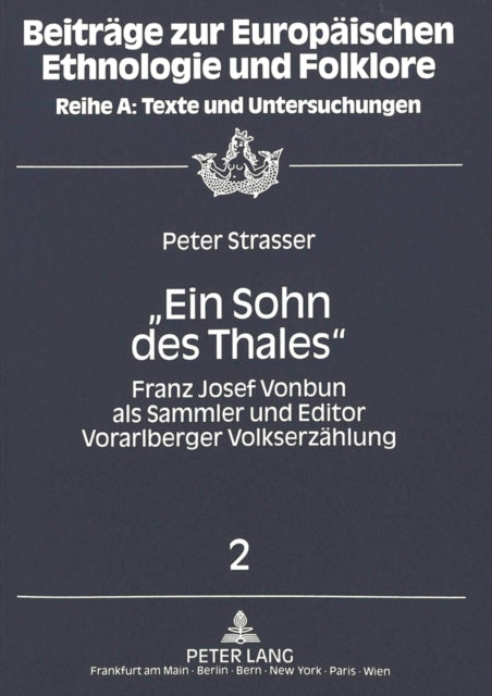 Book cover of: «Ein Sohn des Thales»