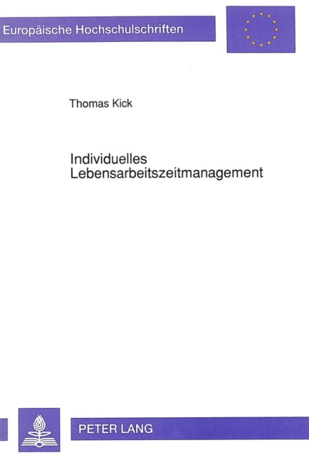 Book cover of: Individuelles Lebensarbeitszeitmanagement