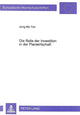 Book cover of: Die Rolle der Investition in der Planwirtschaft