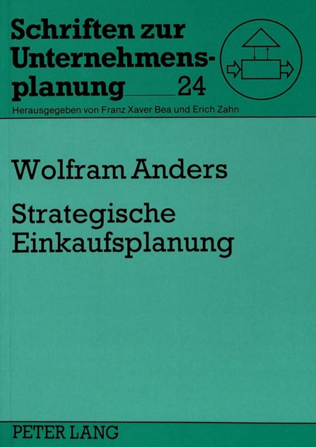 Book cover of: Strategische Einkaufsplanung