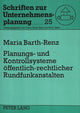 Book cover of: Planungs- und Kontrollsysteme oeffentlich-rechtlicher Rundfunkanstalten