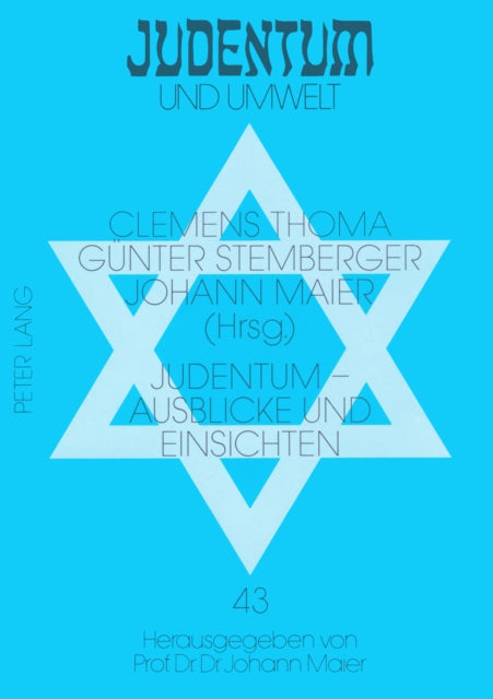 Book cover of: Judentum - Ausblicke Und Einsichten