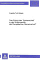 Book cover of: Das Prinzip der «Partnerschaft» in der Strukturpolitik der Europaeischen Gemeinschaft