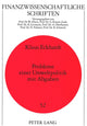 Book cover of: Probleme einer Umweltpolitik mit Abgaben