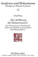 Book cover of: «Die Aufloesung der Disharmonien»