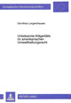 Book cover of: Unbekannte Klaegerfaelle im amerikanischen Umwelthaftungsrecht